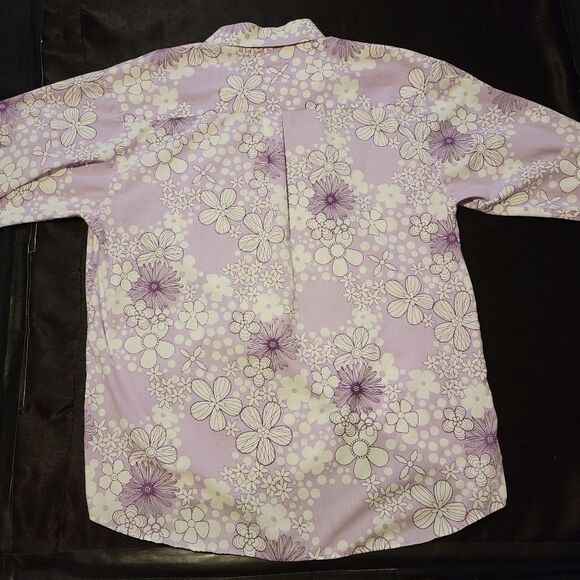 Old Skool floral shirt men's XL - Picture 2 of 5
